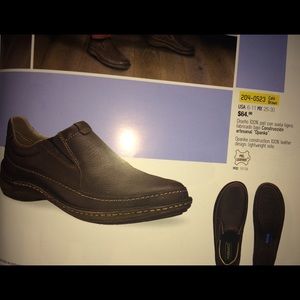 New shoe for men the leather